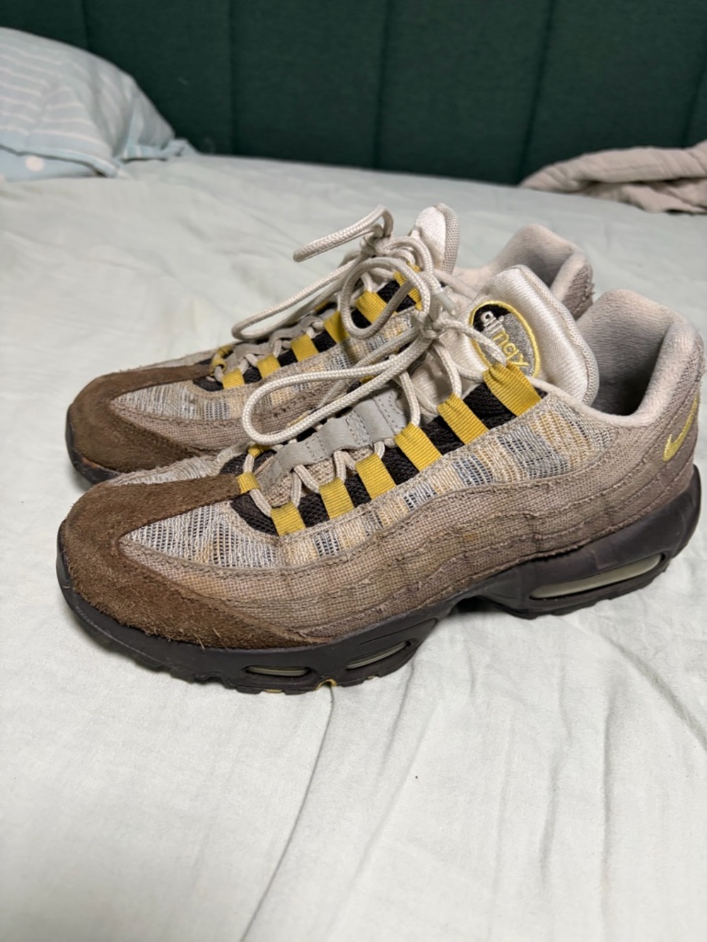Nike Men’s Athletic Shoes - Brown & Yellow